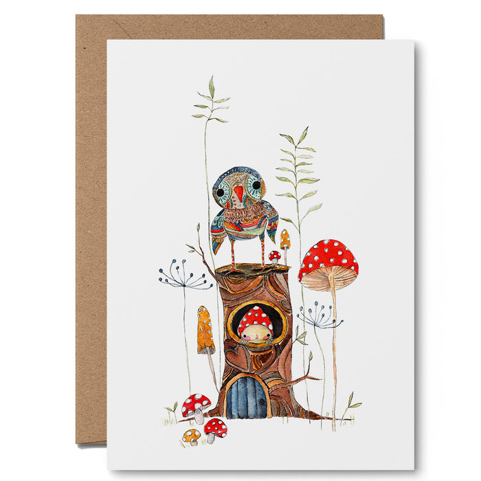 Whimsical Owl