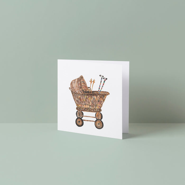 Hey Baby! teeny card