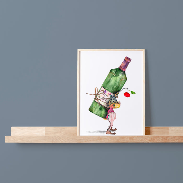 Wine Thief Art print